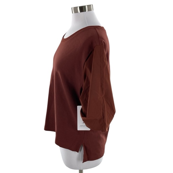 NWT Athleta Harlow Hybrid T-Shirt Women’s Medium - Picture 3 of 9